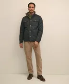 Big & Tall Cotton Blend Quilted Shirt Jacket