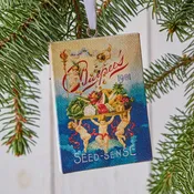 Vintage 1901 Seed Catalog Cover Ornament