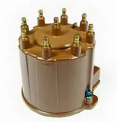 Accel 120137 Distributor Cap, HEI Style Terminals, Brass Terminals, Screw Down, Tan, Non-Vented, Chevy V8, Each **While Supplies Last