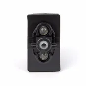 4-Pin On/Off Rocker Switch with Dual White LED Indicators