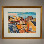 Abstract Landscape Painting