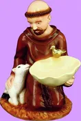 16" St. Francis Birdfeeder