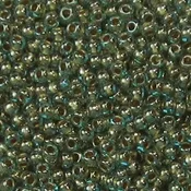 11-0990, Gold-Lined Aqua (28 gr.) Toho