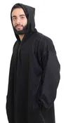 Black Men Winter Djellaba - Treasure of Morocco