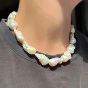 Baroque Pearl Collar