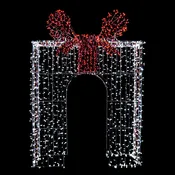 10′ 3D Present Arch Holiday Light Display