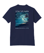 250 Years Starry Night Limited Release - Indigo Short Sleeve Pima T-Shirt