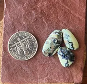 10 carat natural Candelaria variscite cabochons