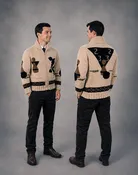 5-Pin Bowling Cardigan Pattern