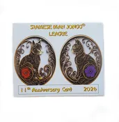 2026 Large Siamese Mah Jongg League Card