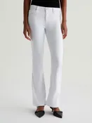AG Jeans Angel Low Rise Boot Jean in Gallery White