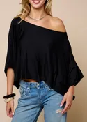 Brynne Off the Shoulder Poncho