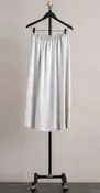 Enza Costa Satin Celeste Skirt Champagne