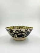 All Over Print Stoneware Bowl "Shrinking" — Trunc | Artisan Made-Eco-Friendly-Sustainable-Social Good