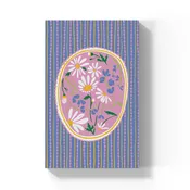 Daisy Cameo  Soft Touch Classic Layflat Notebook Journal