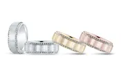 2-Row Diamond Men's Band (8mm)
