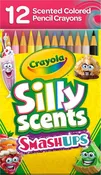 12 Ct Silly Scents Smash Ups Colored Pencils