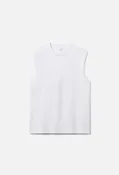 Air Spun Campus Cut-Off Tee / White