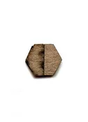 Board Book BONES : 1 inch Halfsies Hexagon