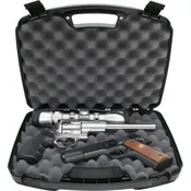 809-40 - 2 Handgun Case up to 8.5" Revolver or Pistol