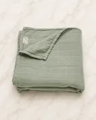 Ali+Oli - Bamboo Muslin Swaddle Blanket (Apple)
