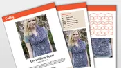 Crystalline Scarf Pattern