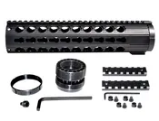 10.437″ Free Float Keymod Handguard for 308 Low Profile, Large 1.935″ ID