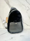 Anthropologie Black Sling Bag