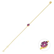 18kt Gold "Pitti" Pave Bracelet