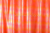 4 Way Stretch Rainbow Metallic Foil (Orange/Rainbow)