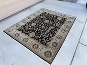 Vintage Floral Cream + Black Area Rug — THICK AS THIEVES • PALM SPRINGS • HOME DECOR & EVENT SPACE