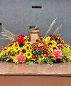 THANKSGIVING CANDLE CENTERPIECE
