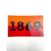 1869 Stickers (5" x 3")