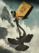 Leather Bird Bag Charm - American Artisanal Leather Purses and Bags. Woman Owned Small Biz from Mchenry | Chicago IL.