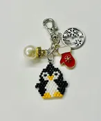 A Wee Little Penguin Key Chain — Bead Soup