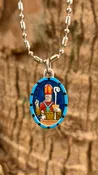 Blaise, Saint Medal, Patron for Healing Voice, Breathing, Invoked against Choking, Pigs & Hogs