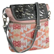Crossbody Upcycled Western Canvas Ladies Bag