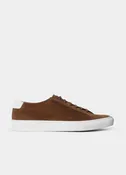 Baskets Bicolores En Daim