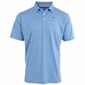 Albatross Polo - Azure Blue / Bell Stripe