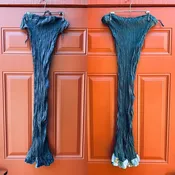 A CRUSH OF SILK SKIRT