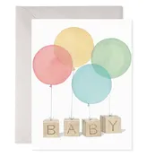 Baby Blocks Card