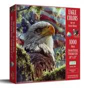 Eagle USA Colors USA 1000-Piece Jigsaw Puzzle | Art by Colin Bogle