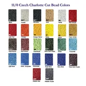 Czech Charlotte Cuts - 11/0 - Now in FULL Hanks!