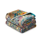 Boho Cotton Throw Blanket
