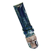 2000 Navy Leather Band 22 MM