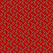 19th Century Sparklers Dandy Flower Red by Pam Buda