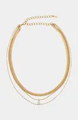 All the Chains Layered Necklace