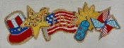 4th of July Cookies Row 13 ct