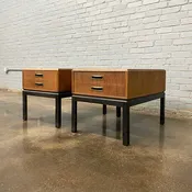 Founders Side Tables in Oiled Walnut (one left)