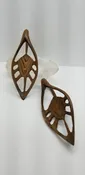 DNA Organics - Leaf Hangers 4g — SUBA Piercing & Fine Jewelry